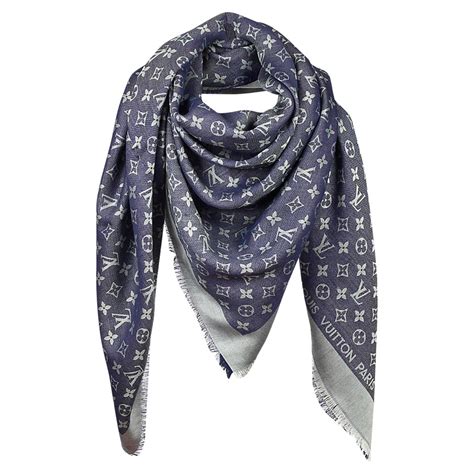 louis vuitton blue scarf|louis vuitton head scarf women.